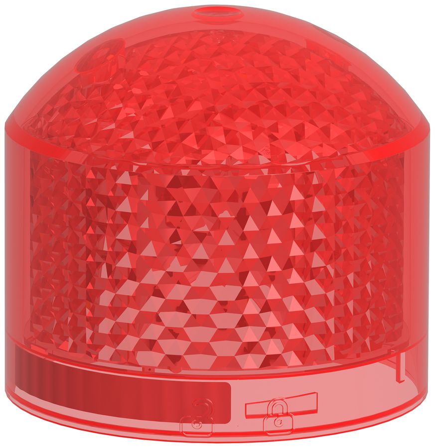 LED-Leuchtelement Harmony 24VAC/DC rot Dauerlicht obere Einheit