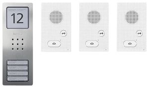 AP-Audio-Set Siedle, Bus-System Basic, 3 Ruftasten