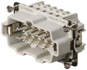 Stifteinsatz Weidmüller HDC HE 500V 16A 10L Schraubanschluss Gr.4