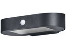 LED-Wandleuchte LEDVANCE ENDURA Solar PIR SEN 4W 380lm 3000K IP44 schwarz