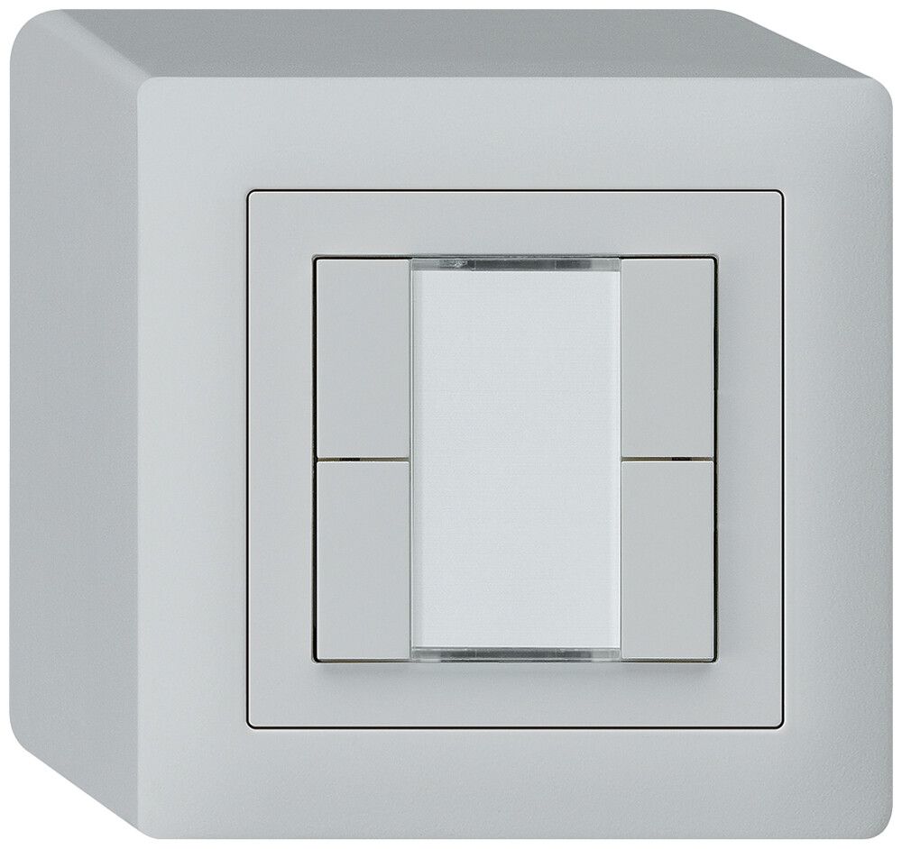 AP-Taster kallysto KNX 4×hellgrau s/e-link