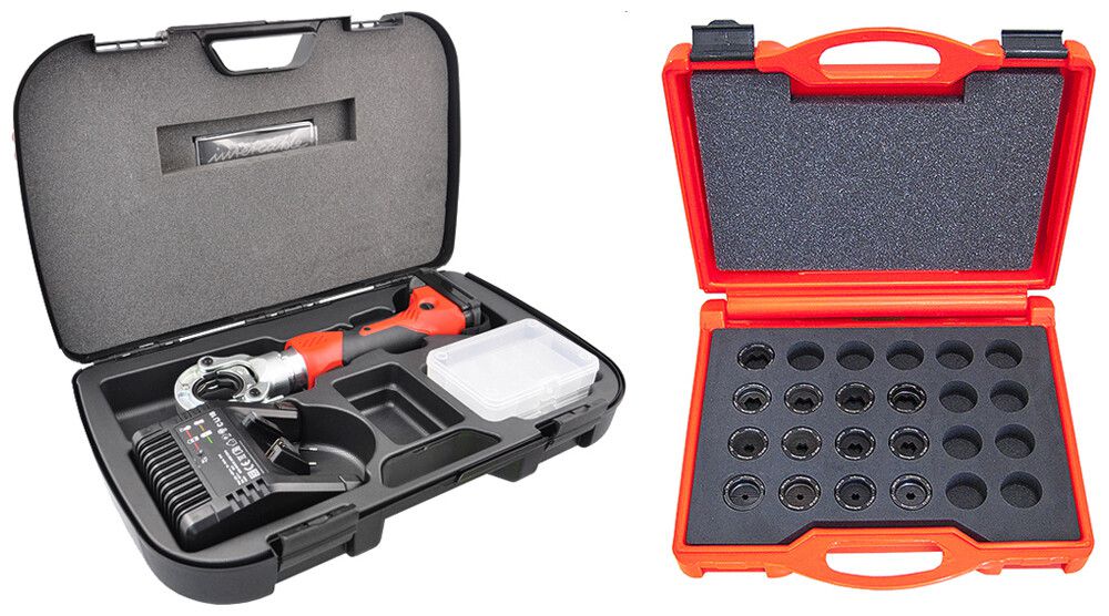 Jeu d'outils de sertissage INTERCABLE 1×STILO60 et 1×MISET-CK