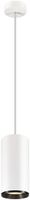 Luminaire suspendu LED SLV NUMINOS PD PHASE XL 36W 3490lm 3000K 36° blanc/noir