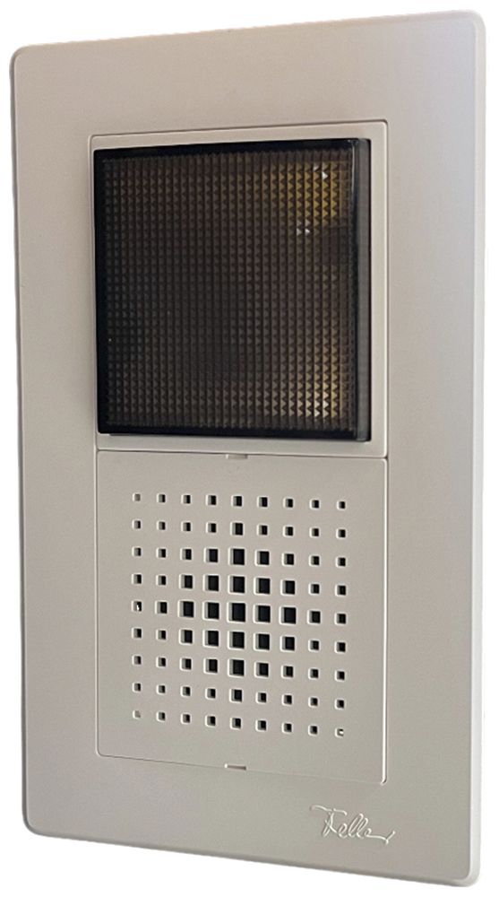 UP-Blitzleuchte Hugentobler 316LU 230V AC IP21 Xe 5J rauch-topas Sirene puls.