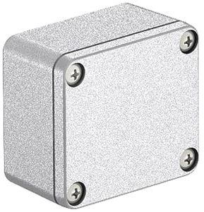 Leergehäuse BET Mx CR3 64×58×34mm Alu IP66 grau