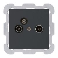 Prise d'antenne ENC R/TV-données kallysto B 19dB noir