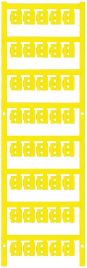 Marqueur de conducteur Weidmüller MultiCard SFC p.Ø1.5…2.5mm 12×5.8mm PA66 jaune