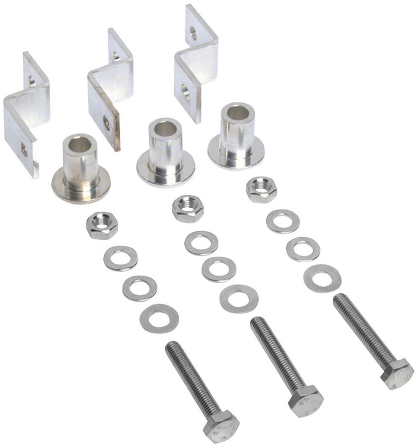 Kit di montaggio Hager per trasformatore weber.silas DIN2 3 pezzi