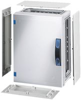 Apparategehäuse Hensel FP 0251 grau leer mit Türe geschlossen 276×366×186mm