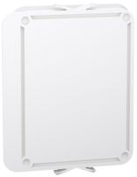 Abdeckung Canalis KN für Abgangsstellen IP55 weiss