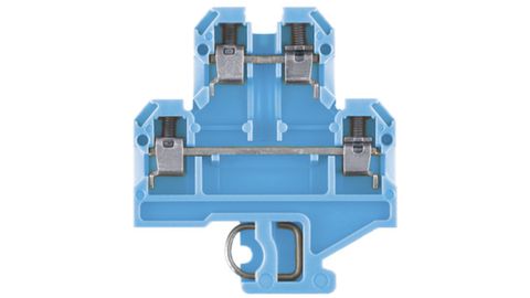 Morsetti di passaggio componibili, 4 mm²