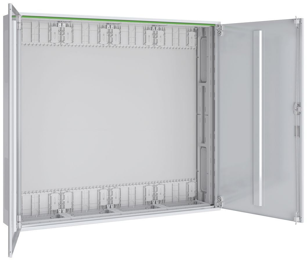 Coffret mural PrismaSeT XL IP44 a.porte 1050×950×210mm 4 champs 6 rangées