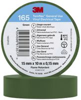 Isolierband 3M Temflex 165 15mm×10m×0.15mm grün VDE 600V 0…90°C