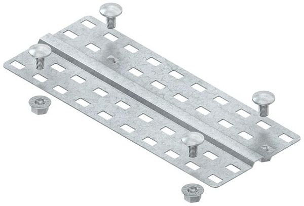 Stossstellenleiste Niedax B=239mm für Bodenstabilisierung, Stahl bandverzinkt