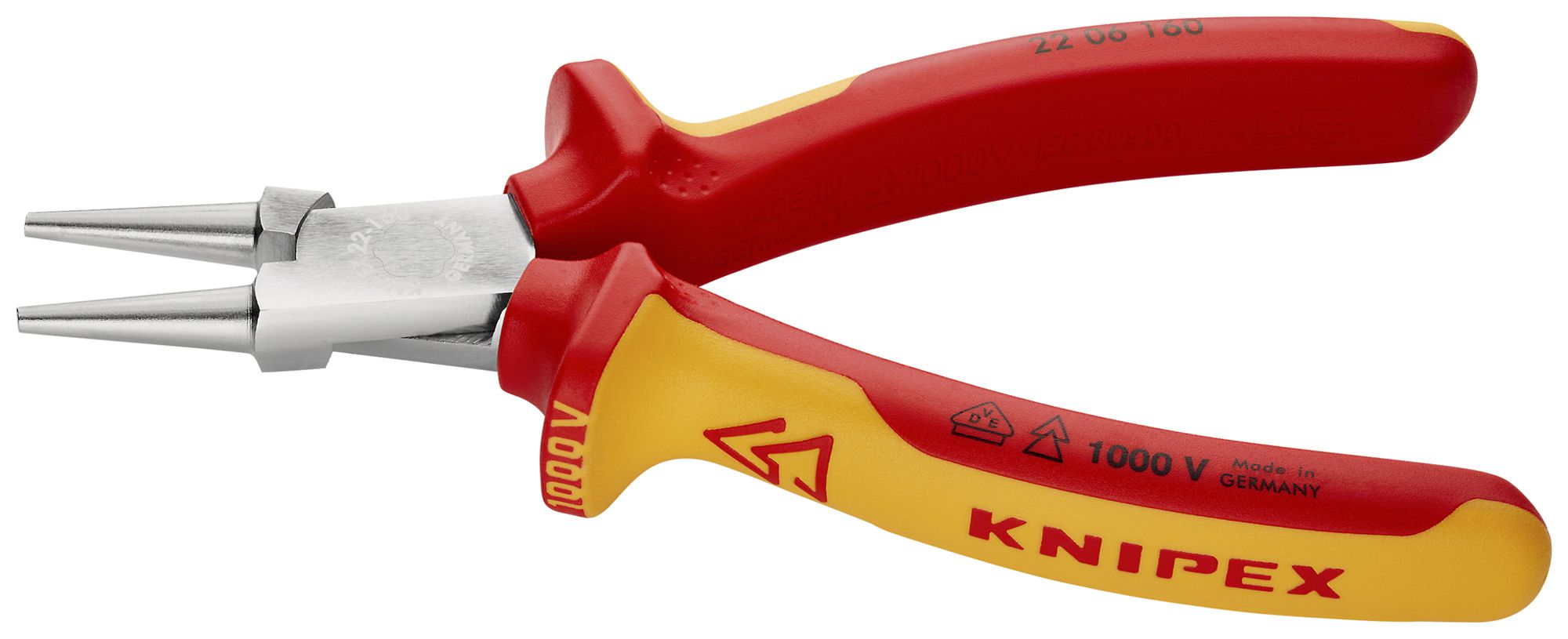 Pince ronde KNIPEX 160mm VDE 1000V
