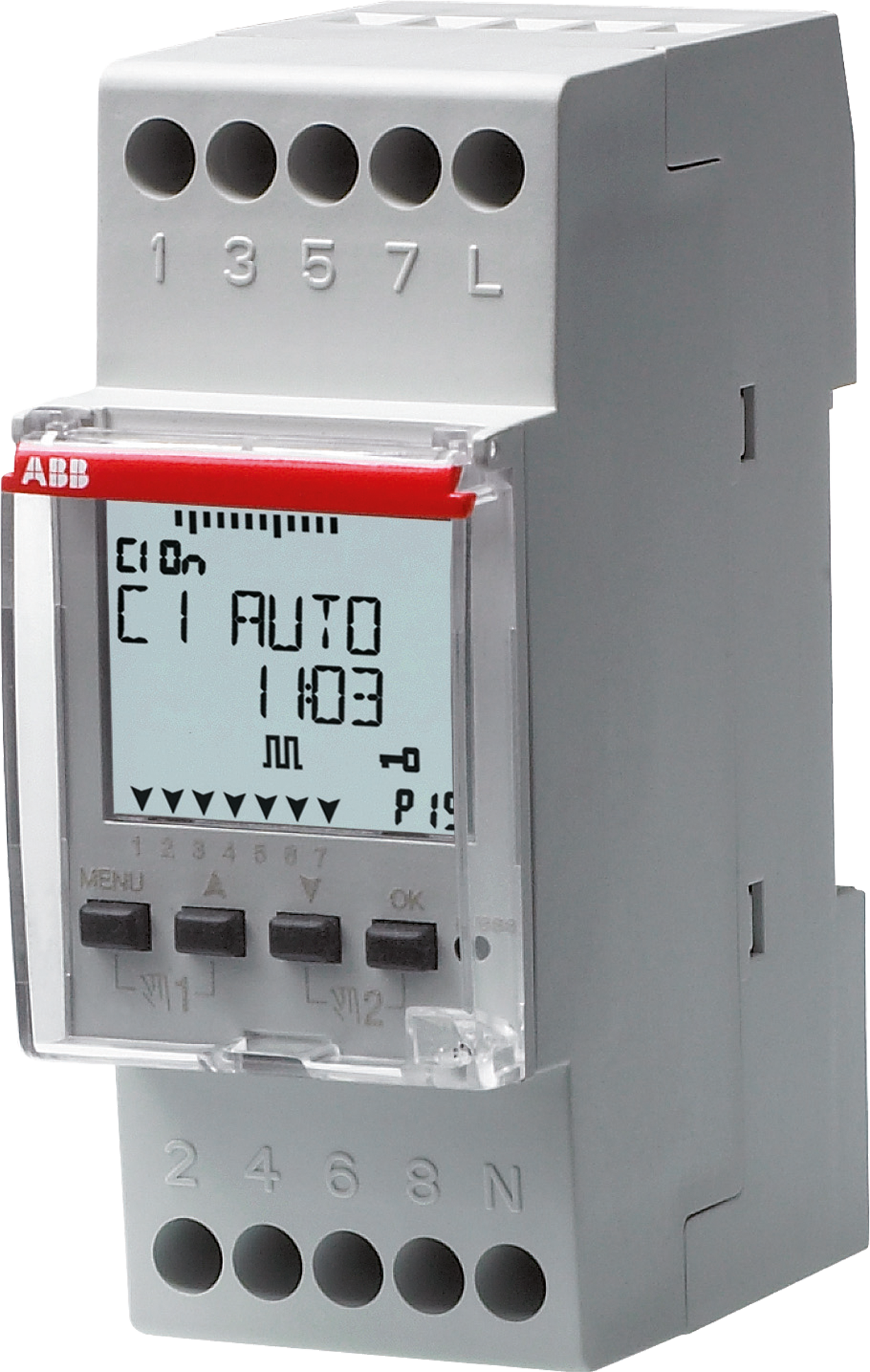 REG-Schaltuhr ABB 1-Kanal digital
