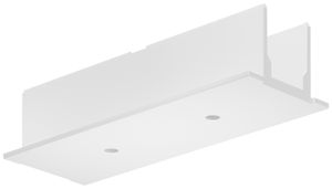 EB-Blindabdeckung Sylvania OneTrack Mitteleinspeiser Polycarbonat 148×52mm weiss