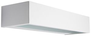 Applique LED SG Edge 7W 570lm 830 IP65 VAR direct 320×103mm blanc