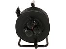 Enrouleur de câble MH REEL 3×T13 33m IP44 noir