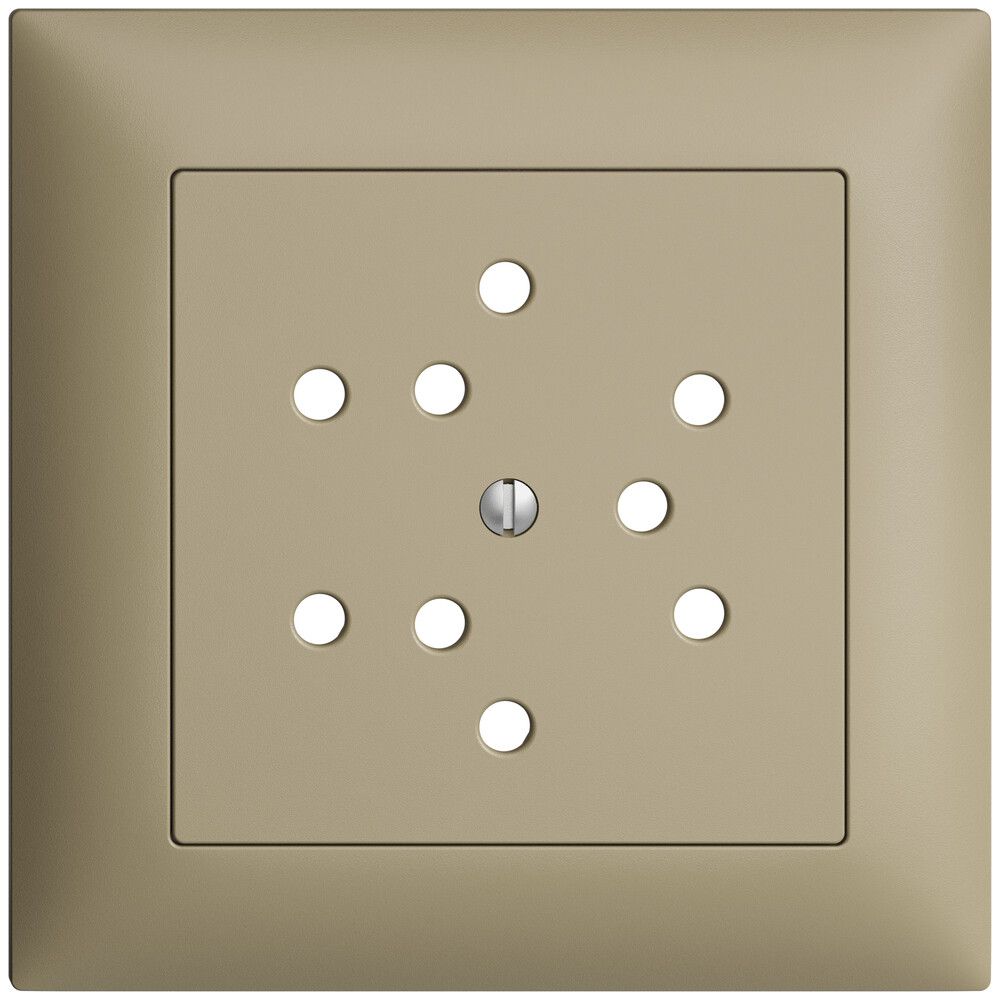 Kit frontale EDIZIOdue sand 88×88mm 3×T12