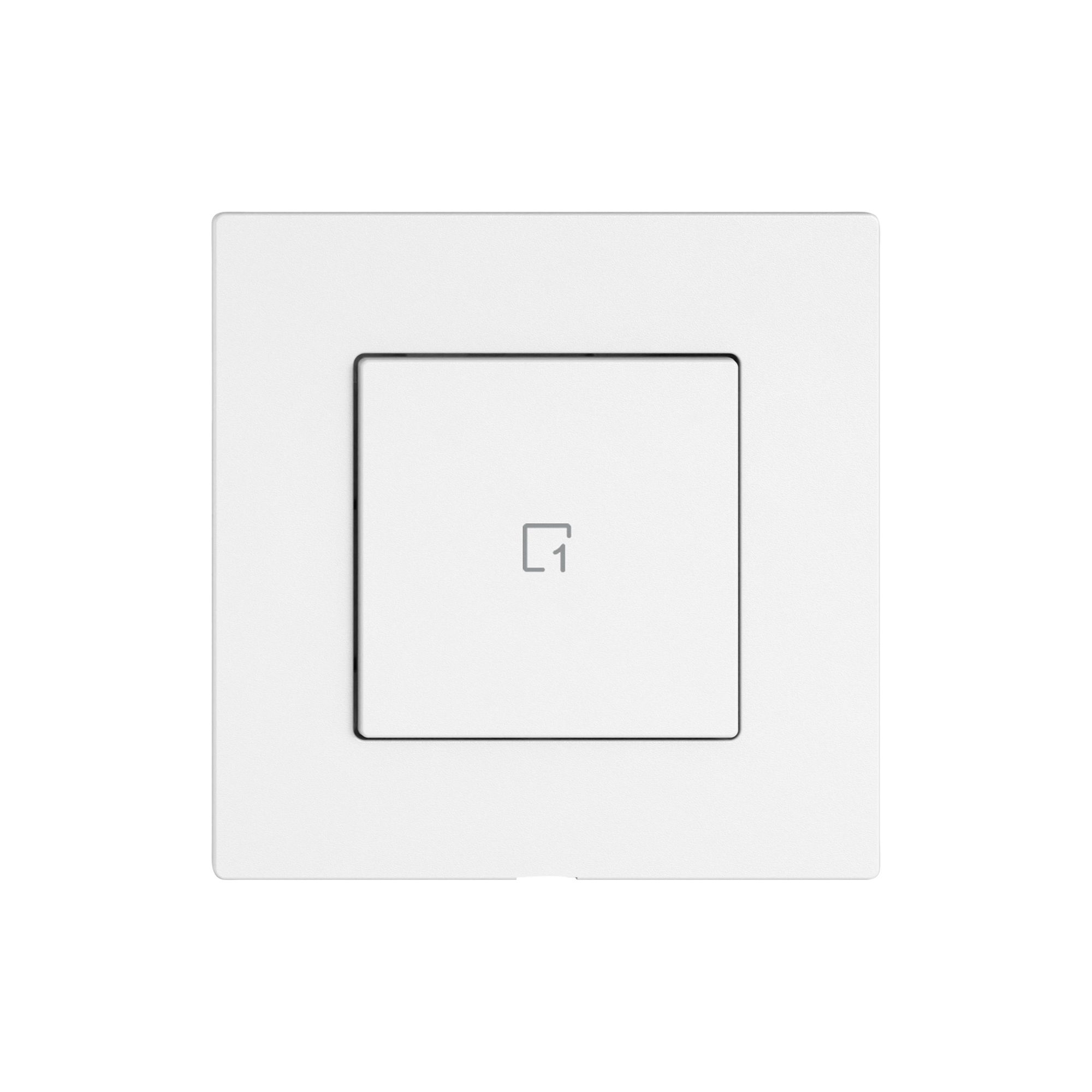 Commande pour poussoir scènes EDIZIO.liv Wiser SNAPFIX® 1 scène WLAN 1T bc