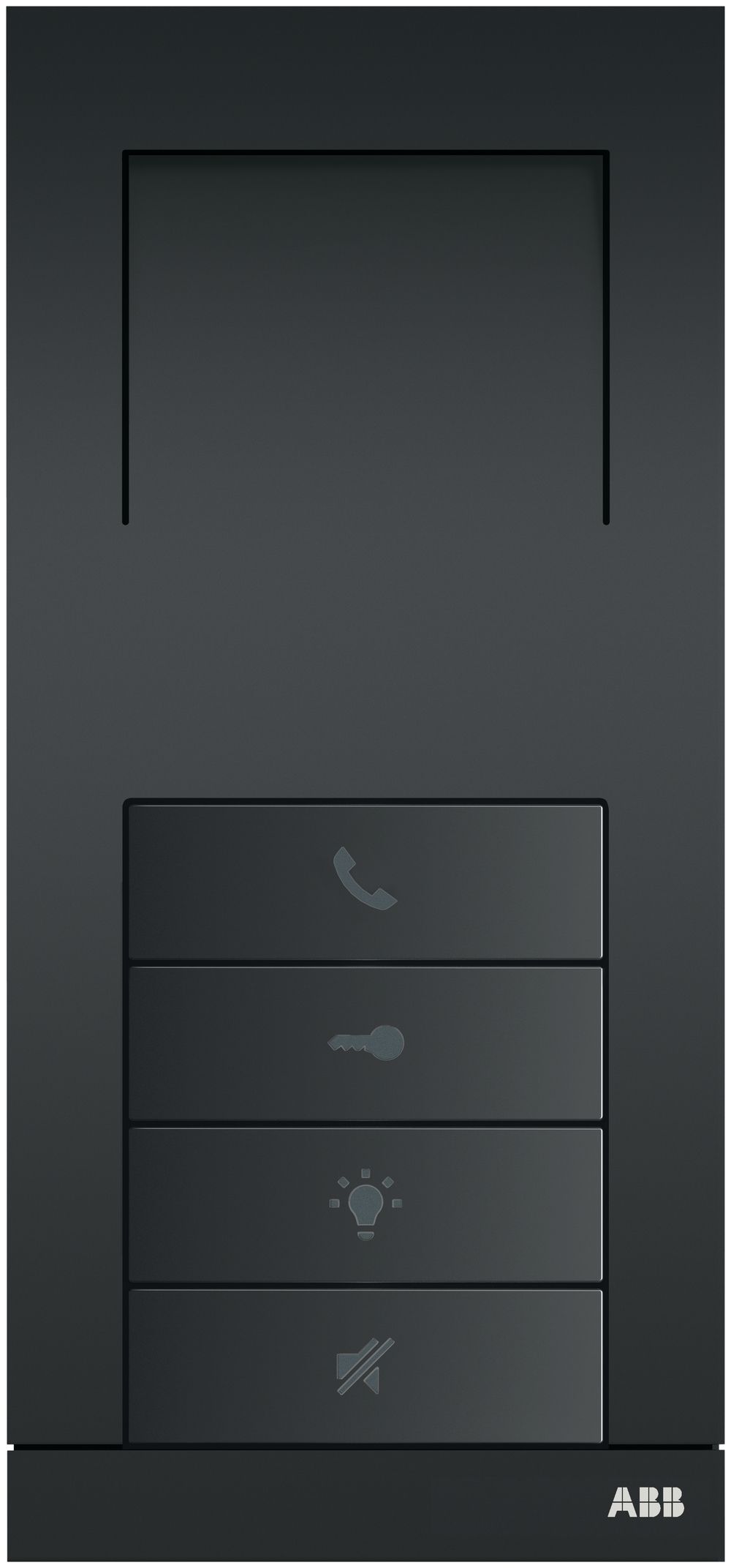 Poste mains libres AP ABB-Welcome anthracite