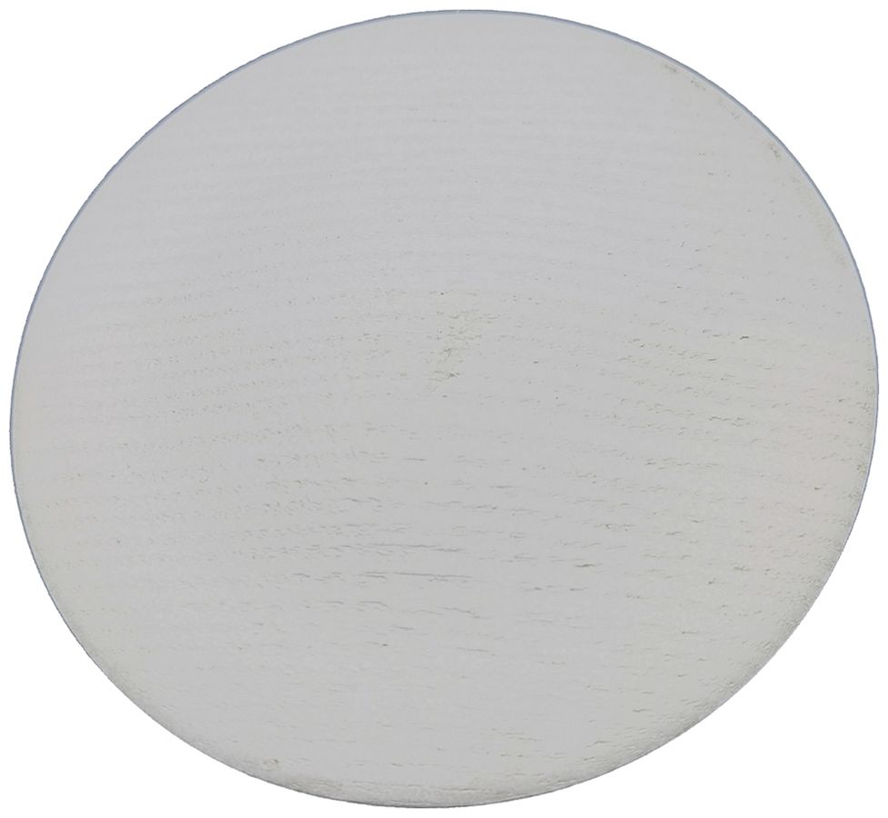 Deckenrosette Holz 100mm weiss