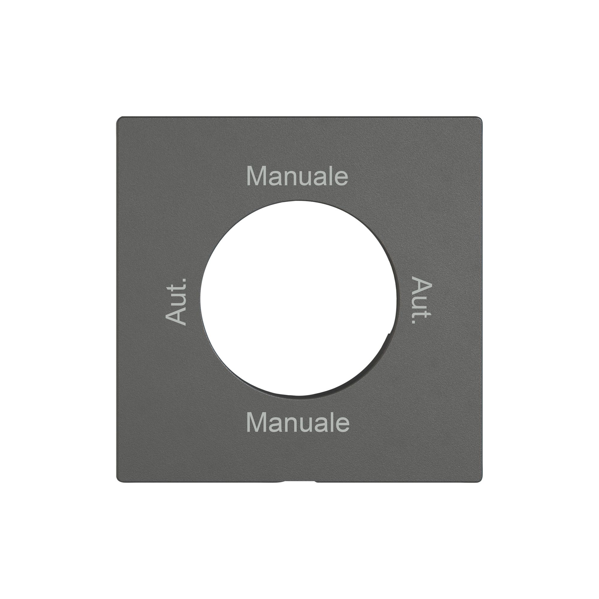 Kit di montaggio EDIZIO.liv SNAPFIX® interr.rot.c.chi.Auto-Man-Auto-Man (I) grs