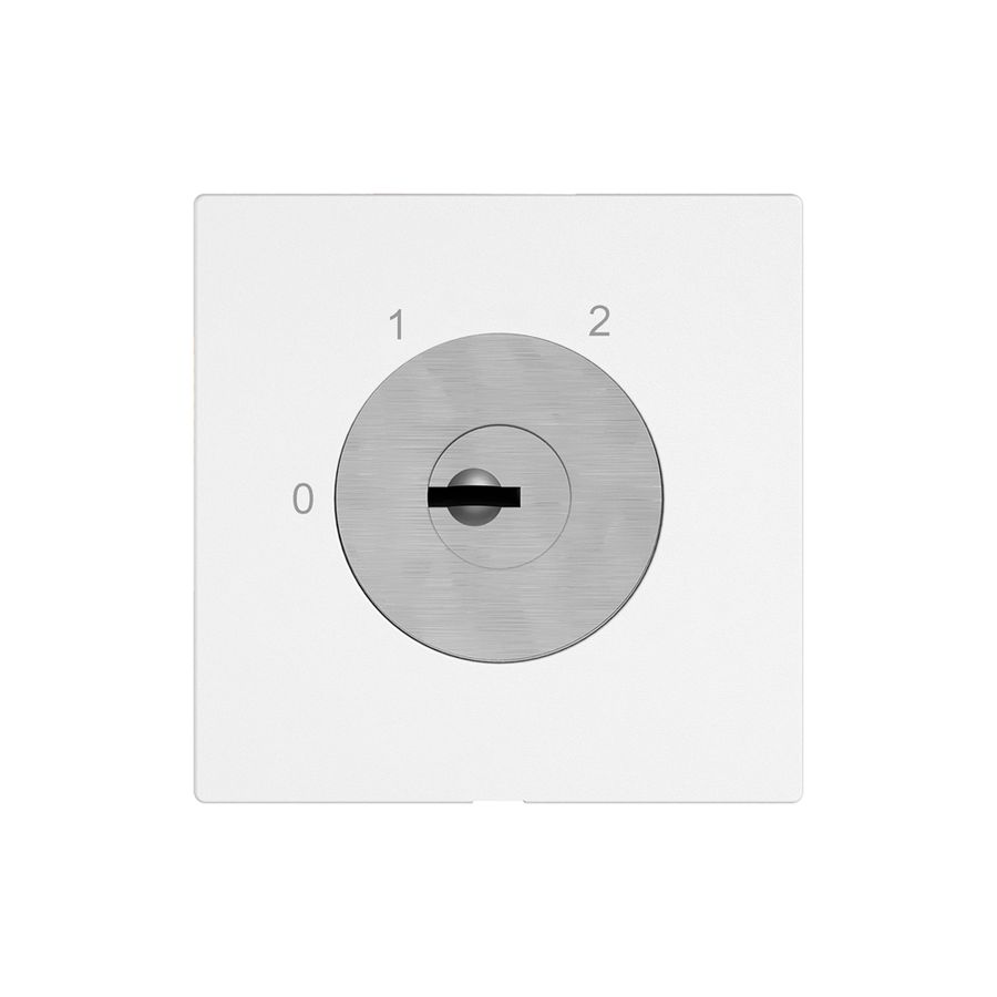 Interrupteur à clé EDIZIO.liv a.KABA 1262KA/5000 0 A A+B 1P 0-1-2 p=66mm bc