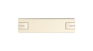 Poussoir 1/8 EDIZIO.liv SNAPFIX® p.KNX&UNI a.LED comm.à 2 touches cr