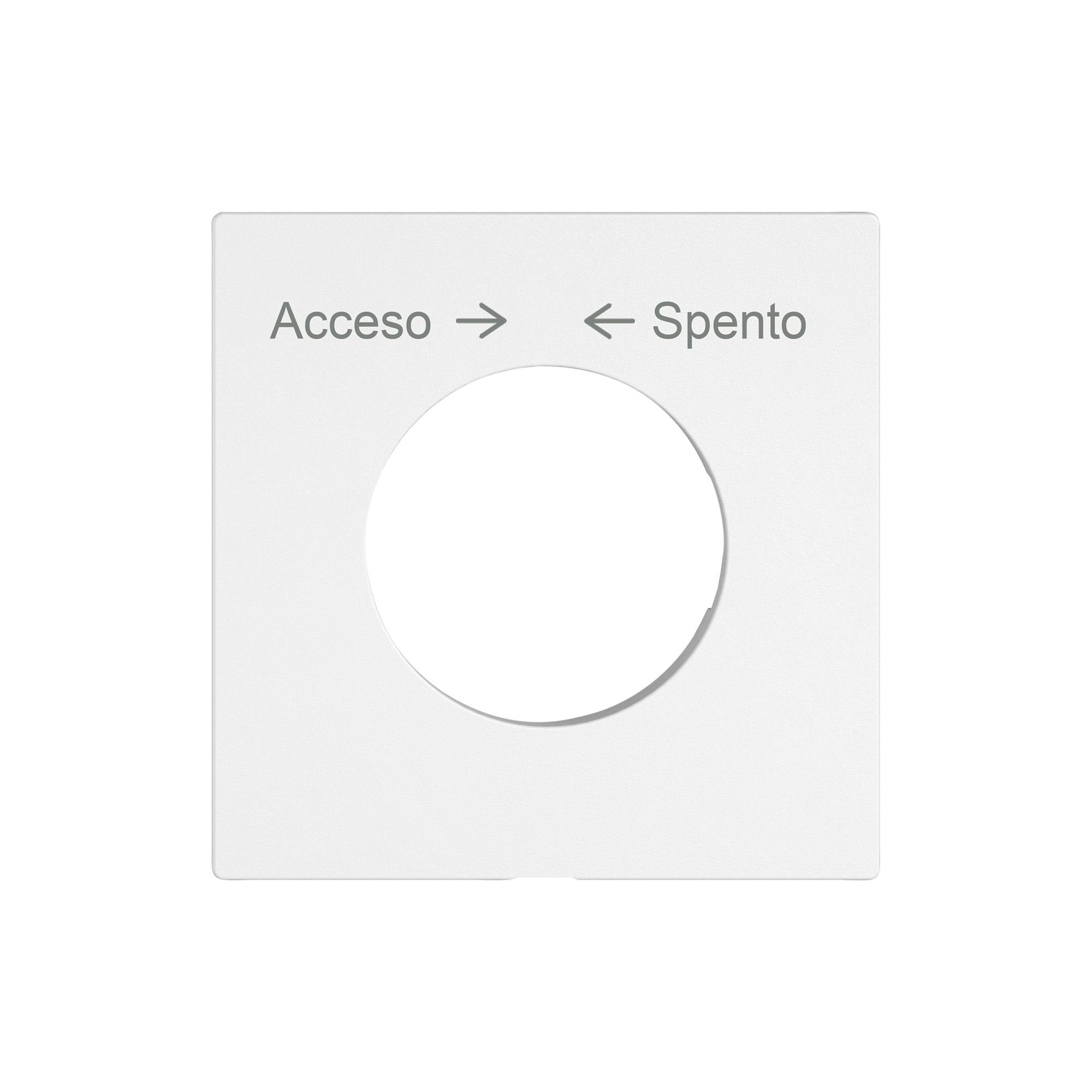 Montageset EDIZIO.liv SNAPFIX® f.Schwenkt.m.Schloss Acceso → ← Spento ws