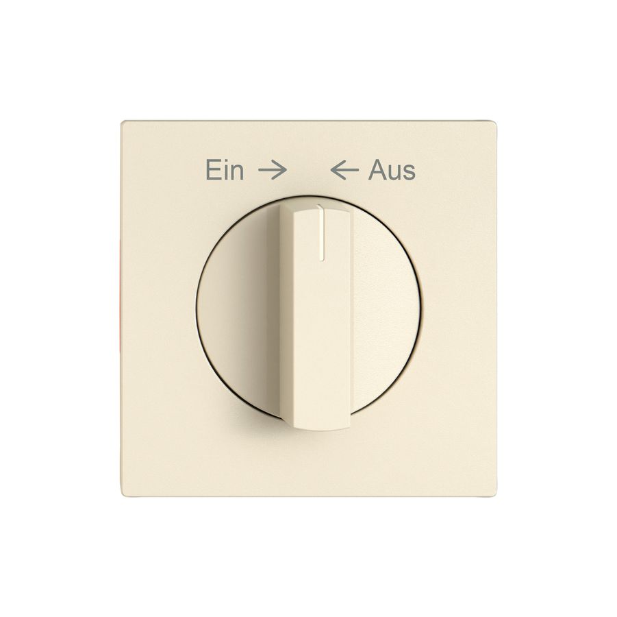 Montageset EDIZIO.liv SNAPFIX® f.Schwenktaster m.Griff Ein → ← Aus cr