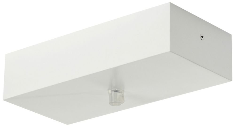 Deckenrosette SLV für LED Panel, 220×101×66mm mattweiss