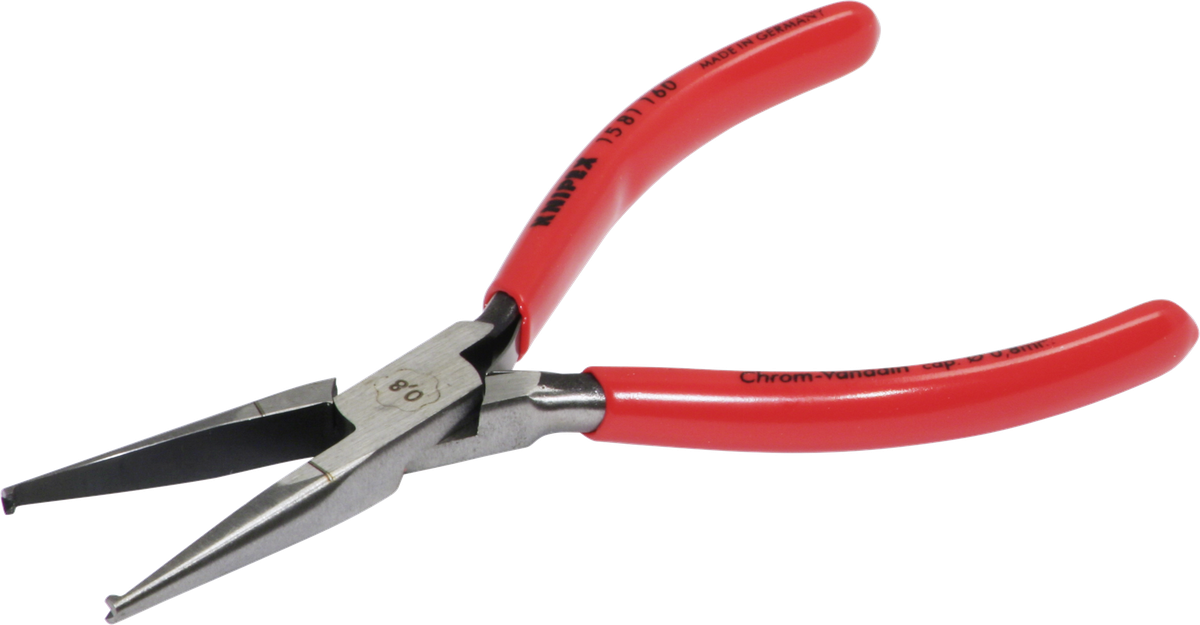 Abisolierzange KNIPEX Ø0.8mm 160mm poliert mit Kunststoff überzogen