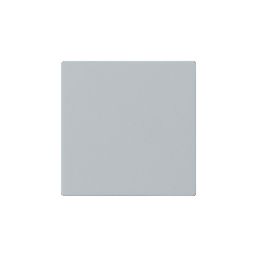 Bouton grand kallysto gris clair simple pour interrupteur S3/6+contact