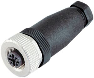 Stecker Weidmüller SAIB Buchse gerade Zugfeder M12 0.5mm² 4…6mm 5L