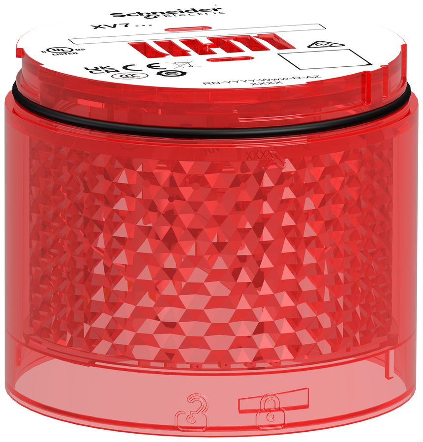 LED-Leuchtelement Harmony 24VAC/DC rot Blinklicht
