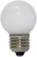 LED-Zierlampe matt E27 1W 230V Deco Golf Ball, 7 LED warmweiss