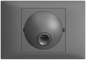 EB-Anschlussdose 5L EDIZIOdue dunkelgrau