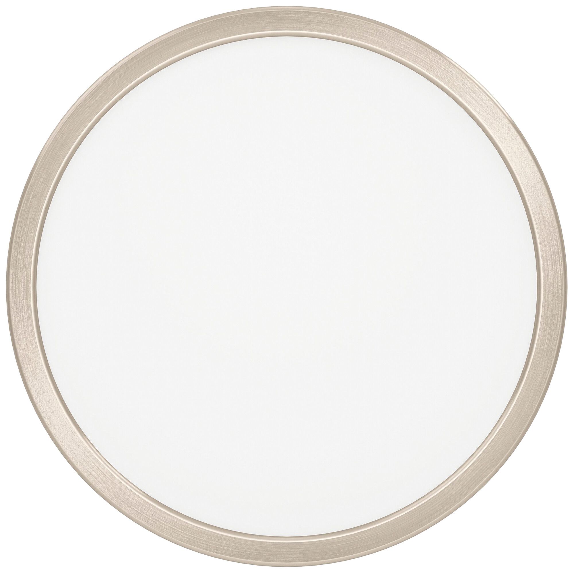 LED-Deckenleuchte Eglo FUEVA 16W 0…1800lm 2700…6500K IP44 DIM Ø278×25mm Nickel