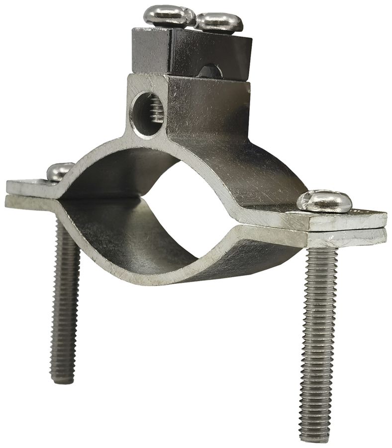 Erdleitungsbride G Plica 1 1/2…2" 16…50mm², Me verzinnt, horizontal