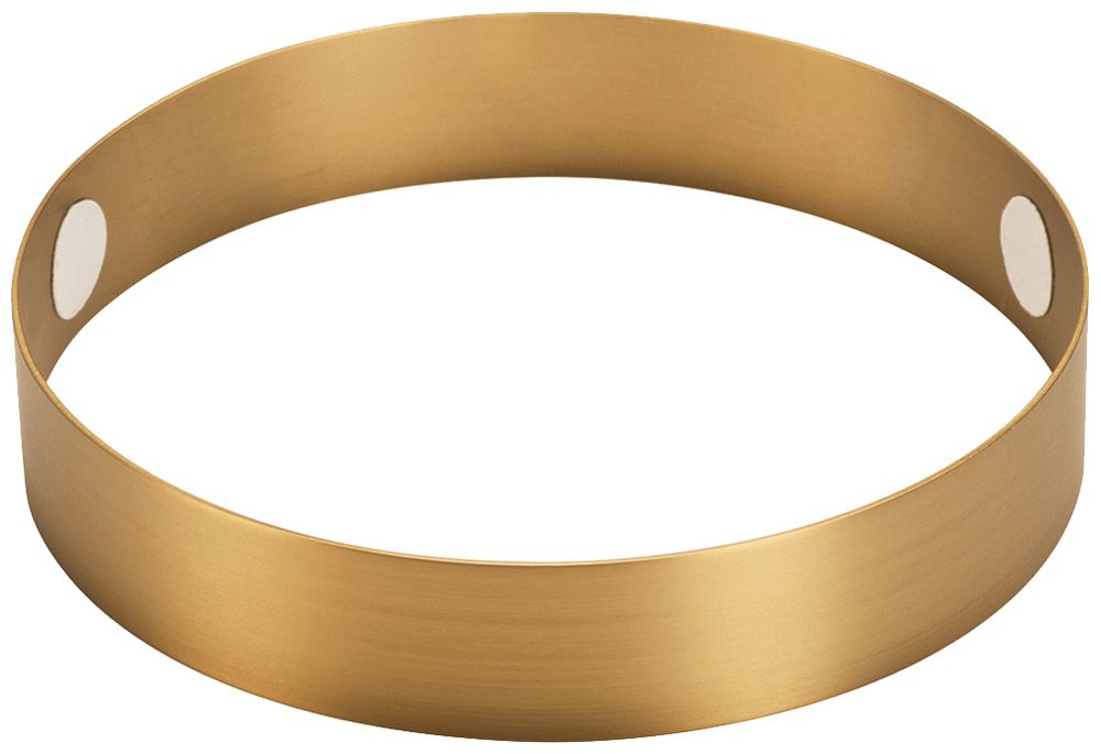 Bague décorative SLV CYFT acier Ø131×24.5mm laiton