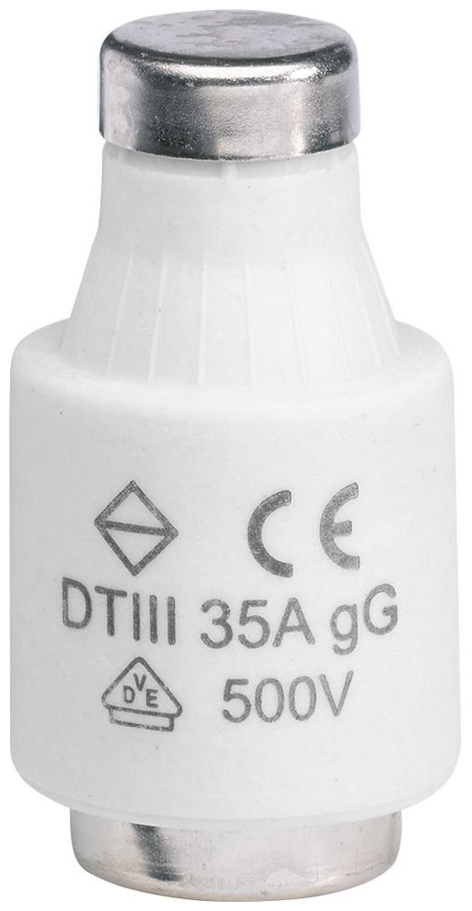 D-Sicherung DIII 35A 500V schwarz gG