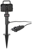 Gartensteckdose Steffen GardenLine Erdspiess 2×T13 Kabel 3m IP44
