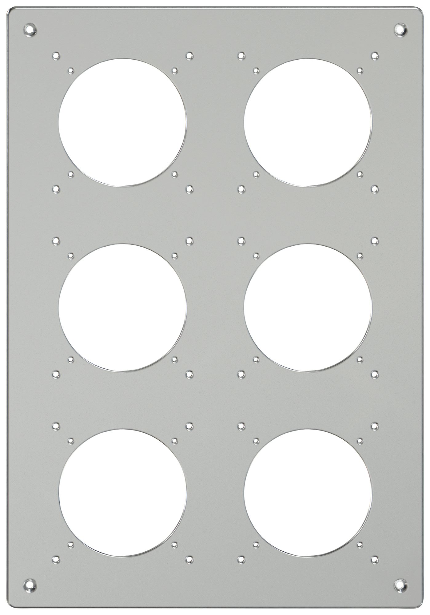 Piastra di montaggio ELEMENT SNAPFIX® 3×2 verticale 125×325mm all