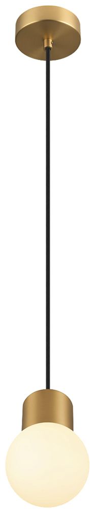 Pendelleuchte SLV VARYT E14 1×0…6W Ø120mm Messing