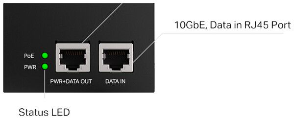 PoE-Injektor TP-Link Omada POE380S 1×10GbE PoE++ 90W ≤100m 230VAC