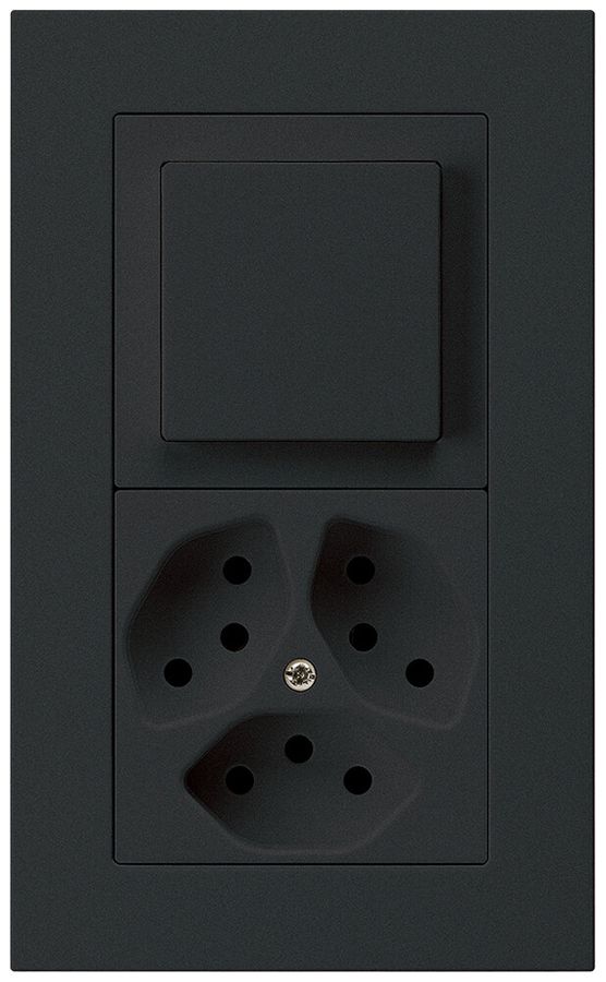UP-Kombination kallysto.pro Gr.I-I vertikal Impulstaster+Kombi S3/Typ 13 schwarz