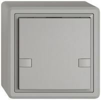 AP-Universaltaster EDIZIO.liv UNI SNAPFIX® o.LED 1× 2-Tbed.hgu