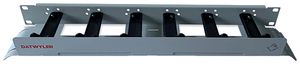 Rangierpanel 19" Dätwyler DCS 44×90×505mm 1HE grau